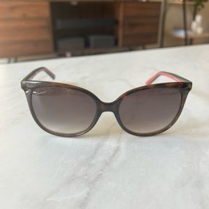 Gucci Tortoise Cat-eye Sunglasses